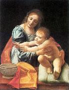 BOLTRAFFIO, Giovanni Antonio The Virgin and Child fgh Sweden oil painting reproduction